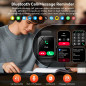 Montre Connectée Alexa 1.83 HD, Appels Bluetooth, Coach Sport, 120+ Modes, Étanche IP68 - Noir Montre Connectée Alexa 1.83 HD, Appels Bluetooth, Coach Sport, 120+ Modes, Étanche IP68 - Noir