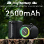 Bluetooth Speaker Wireless IP67 Waterproof Portable 15W Loud Stereo, 2500mAh Battery, TWS, BT5.3 (Black) Bluetooth Speaker Wireless IP67 Waterproof Portable 15W Loud Stereo, 2500mAh Battery, TWS, BT5.3 (Black)