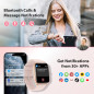 Smart Watch for Women 2025, 1.85 HD Fitness Tracker, Call/Answer, 110+ Sports, Sleep Monitor, IP68, 2 Bands Smart Watch for Women 2025, 1.85 HD Fitness Tracker, Call/Answer, 110+ Sports, Sleep Monitor, IP68, 2 Bands
