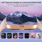 Smart Watch for Women 2025, 1.85 HD Fitness Tracker, Call/Answer, 110+ Sports, Sleep Monitor, IP68, 2 Bands Smart Watch for Women 2025, 1.85 HD Fitness Tracker, Call/Answer, 110+ Sports, Sleep Monitor, IP68, 2 Bands