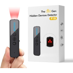 Détecteur Caméra Cachée AI Portable - Anti-Spy & GPS