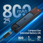 Détecteur de Caméra Cachée AI, Anti-Spy Portable, Scanner RF 5-Niveaux pour Voyage, Maison & Bureau
