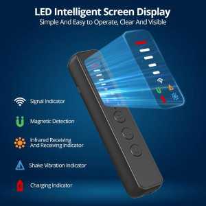 AI-Powered Hidden & Spy Camera Detector with GPS Tracker & RF Scanner