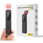 Détecteur de Caméra Cachée AI, Anti-Spy Portable, Scanner RF 5-Niveaux pour Voyage, Maison & Bureau