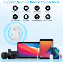 Amplificateur WiFi 2025 1.2Gbps, 12880 sqft, Dual Band