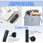 Détecteur de Caméra Cachée AI, Scanner Signal RF WiFi GPS Rechargeable 4 Modes (Noir) Détecteur de Caméra Cachée AI, Scanner Signal RF WiFi GPS Rechargeable 4 Modes (Noir)