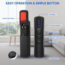 Upgraded AI Hidden Camera Detector & GPS Tracker Finder with 4 Modes