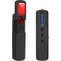 Détecteur de Caméra Cachée AI, Scanner Signal RF WiFi GPS Rechargeable 4 Modes (Noir) Détecteur de Caméra Cachée AI, Scanner Signal RF WiFi GPS Rechargeable 4 Modes (Noir)