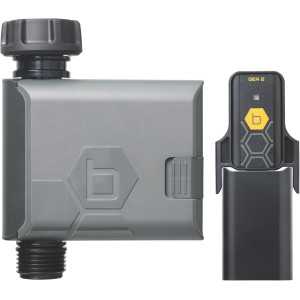 Orbit 90204Z B-hyve Gen 2 Smart Hose Watering Timer with Wi-Fi Hub for Efficient Irrigation