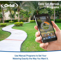 Minuteur d'Arrosage Intelligent Orbit 90204Z Wi-Fi B-hyve