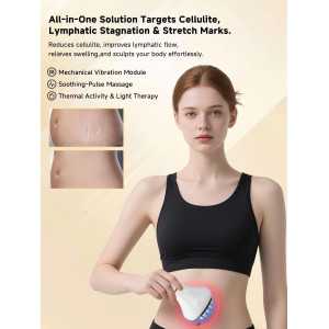 Body Sculpting & Lymphatic Drainage Massager for Cellulite & Pain Relief