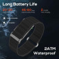 Health Smart Bracelet - Fitness Tracker with SpO2, Heart Rate, BP, Sleep & Stress Monitoring, IP68 Waterproof, 120 Sports Mo Health Smart Bracelet - Fitness Tracker with SpO2, Heart Rate, BP, Sleep & Stress Monitoring, IP68 Waterproof, 120 Sports Mo