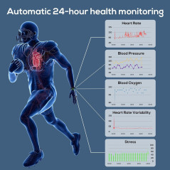 Health Smart Bracelet – Fitness Tracker with SpO2, Heart Rate & BP Monitor
