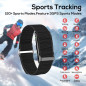 Health Smart Bracelet - Fitness Tracker with SpO2, Heart Rate, BP, Sleep & Stress Monitoring, IP68 Waterproof, 120 Sports Mo Health Smart Bracelet - Fitness Tracker with SpO2, Heart Rate, BP, Sleep & Stress Monitoring, IP68 Waterproof, 120 Sports Mo