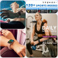 MorePro Tracker Santé Fitness avec Suivi Coeur, Pression, Sommeil, Activités, Appels - Unisexe MorePro Tracker Santé Fitness avec Suivi Coeur, Pression, Sommeil, Activités, Appels - Unisexe