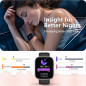 MorePro Tracker Santé Fitness avec Suivi Coeur, Pression, Sommeil, Activités, Appels - Unisexe MorePro Tracker Santé Fitness avec Suivi Coeur, Pression, Sommeil, Activités, Appels - Unisexe