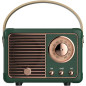Dosmix Enceinte Bluetooth Rétro Verte Mini Sans Fil Style Vintage pour Bureau Cuisine Chambre Fête Dosmix Enceinte Bluetooth Rétro Verte Mini Sans Fil Style Vintage pour Bureau Cuisine Chambre Fête