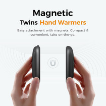 Chauffe-mains OCOOPA Rechargeables x2, Portable & Intelligents