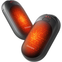 OCOOPA UT3 Lite Rechargeable Magnetic Hand Warmers 2 Pack, UL Certified, 3-Heat Settings, Portable & Slim