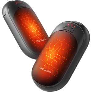 OCOOPA UT3 Lite Rechargeable Magnetic Hand Warmers 2 Pack, UL Certified, 3-Heat Settings, Portable & Slim