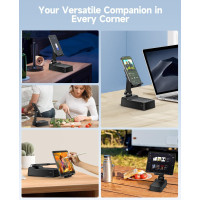 Bluetooth Phone Stand Speaker – Cool Gift for Men & Women, iPhone/Android Compatible
