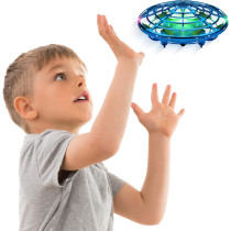 Force1 Scoot Hand-Operated Mini Drone for Kids & Adults – LED UFO Toy