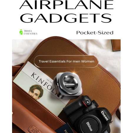 LISEN Travel Gifts for Tech Lovers | Airplane Gadgets & Phone Holder