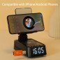 Bluetooth Speaker Phone Stand with Clock – Wireless Holder Gift for Men, Women, Dad, Mom, Husband, Boy Bluetooth Speaker Phone Stand with Clock – Wireless Holder Gift for Men, Women, Dad, Mom, Husband, Boy