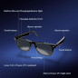 Blackview Smart Glasses Bluetooth 5.3, Lunettes de Soleil Open Ear, Assistant Vocal, Protection Lumière Bleue Blackview Smart Glasses Bluetooth 5.3, Lunettes de Soleil Open Ear, Assistant Vocal, Protection Lumière Bleue