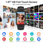 2025 Smart Watch 1.57” Fitness Tracker for Men & Women, Heart Rate, Sleep Monitor, 113 Sports, IP68 Waterproof 2025 Smart Watch 1.57” Fitness Tracker for Men & Women, Heart Rate, Sleep Monitor, 113 Sports, IP68 Waterproof