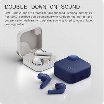CMF Buds 2 Plus 2025 – Écouteurs Sans Fil ANC Bluetooth Hi-Res