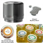 M12 Auto Stop Electric Mason Jar Vacuum Sealer 2025 Upgrade for Wide & Regular Mouth Jars - Portable Kit M12 Auto Stop Electric Mason Jar Vacuum Sealer 2025 Upgrade for Wide & Regular Mouth Jars - Portable Kit