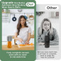Scelleuse sous vide électrique M12 Auto Stop - Kit portable pour bocaux Mason à large et bouche régulière, version 2025