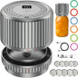 M12 Auto Stop Electric Mason Jar Vacuum Sealer 2025 Upgrade for Wide & Regular Mouth Jars - Portable Kit M12 Auto Stop Electric Mason Jar Vacuum Sealer 2025 Upgrade for Wide & Regular Mouth Jars - Portable Kit