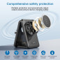 Station de Charge Sans Fil Rapide 3-en-1 Magnétique 2025 pour iPhone 12-17, Apple Watch & AirPods
