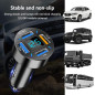 Chargeur Voiture USB 66W Rapide avec Voltmètre LED Compatible iPhone 14/13/12/11/S22/S21/S10/S9 Chargeur Voiture USB 66W Rapide avec Voltmètre LED Compatible iPhone 14/13/12/11/S22/S21/S10/S9