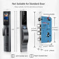 3D Face Recognition Smart Lock with HD Camera, Keyless Entry, WiFi, Auto-Lock & App Control via Wishome App 3D Face Recognition Smart Lock with HD Camera, Keyless Entry, WiFi, Auto-Lock & App Control via Wishome App