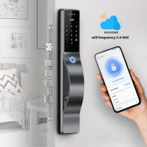 3D Face Recognition Smart Lock with HD Camera, Keyless Entry & App Control