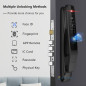 3D Face Recognition Smart Lock with Camera, Keypad & Fingerprint, Waterproof Mortise Door Lock with HD Video Doorbell 3D Face Recognition Smart Lock with Camera, Keypad & Fingerprint, Waterproof Mortise Door Lock with HD Video Doorbell