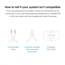 Google Nest Thermostat - Thermostat Intelligent Programmable WiFi