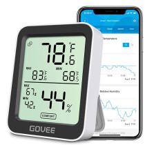 Govee H5075 Bluetooth Hygrometer & Thermometer with Remote App Control