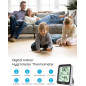 Govee H5075 Digital Hygrometer & Thermometer with Bluetooth, Remote App Control, Alerts & 2-Year Data Storage