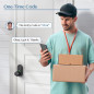 Yamiry Keypad Smart Door Knob Lock with Handle, Keyless Electronic Code Entry for Front Door, Easy Install