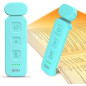 Gritin Rechargeable Reading Light Clip-On, 3 Color Temperatures, 5-Level Dimmable, Eye-Caring Blue Gritin Rechargeable Reading Light Clip-On, 3 Color Temperatures, 5-Level Dimmable, Eye-Caring Blue