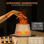 Diffuseur Ultrasonique 2-en-1 SALKING avec Lampe Sel Himalaya, Brumisateur Aromathérapie 150ml Bois Diffuseur Ultrasonique 2-en-1 SALKING avec Lampe Sel Himalaya, Brumisateur Aromathérapie 150ml Bois