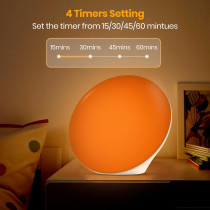 LASTAR 10,000 Lux Sun Lamp with 4 Colors, 5 Brightness & Timer