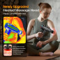 AERLANG Massage Gun with Heat, Deep Tissue Percussion Massager for Pain Relief, 7 Heads, Silent, for Men & Women AERLANG Massage Gun with Heat, Deep Tissue Percussion Massager for Pain Relief, 7 Heads, Silent, for Men & Women