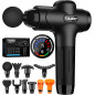 TOLOCO Pistolet de Massage Profond, 10 Têtes, Ultra Silencieux, Portable, Noir - Pour Athlètes et Relaxation TOLOCO Pistolet de Massage Profond, 10 Têtes, Ultra Silencieux, Portable, Noir - Pour Athlètes et Relaxation