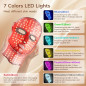 Cordless Red Light Therapy Face Mask, USB-C Rechargeable Infrared LED Mask for Home, Travel & Sleep Cordless Red Light Therapy Face Mask, USB-C Rechargeable Infrared LED Mask for Home, Travel & Sleep