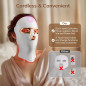Cordless Red Light Therapy Face Mask, USB-C Rechargeable Infrared LED Mask for Home, Travel & Sleep Cordless Red Light Therapy Face Mask, USB-C Rechargeable Infrared LED Mask for Home, Travel & Sleep